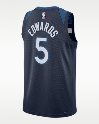 ウェア Minnesota Timberwolves NBA Jersey Jordan Adult Minnesota Timberwolves Anthony Edwards #5 Swingman